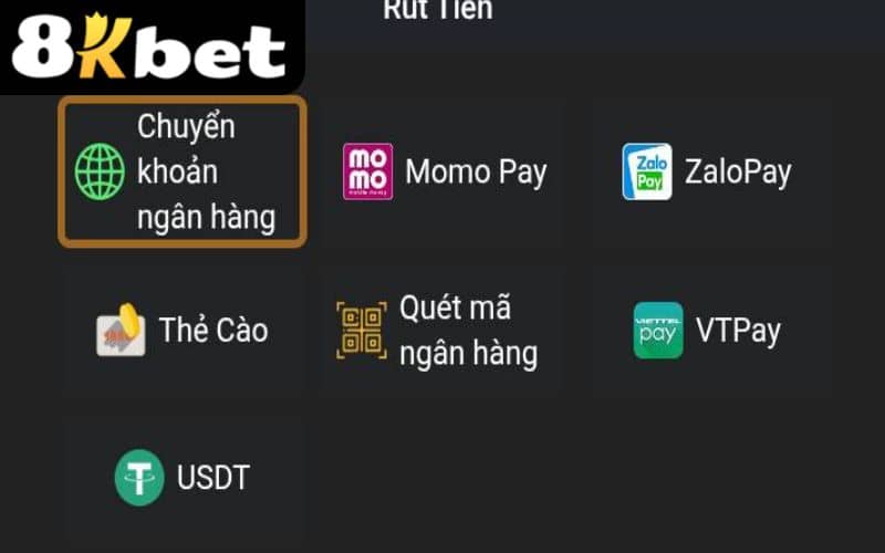 Chọn phương thức nạp tiền phù hợp với người chơi