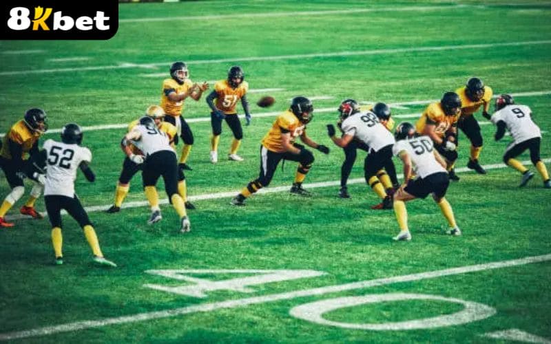 Các cược bóng bầu dục tại Thể Thao 8KBET có nhiều cửa đặt cược hấp dẫn