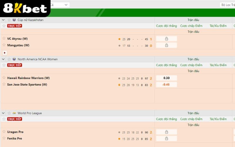 Kinh nghiệm chơi cá cược bóng chuyền hay