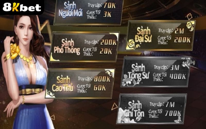 Các bước tham gia chơi Nổ Kim Thoa tại Game Bài 8KBET